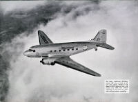 The Mainliner, United Airlines plane in flight