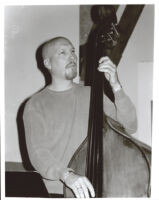 Scott Colley playing the double bass, Los Angeles, June 19, 2001 [descriptive]