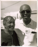 Gerald Wiggins and Buddy Collette in Los Angeles, June 1996 [descriptive]