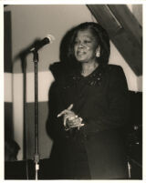 Ernestine Anderson singing in Los Angeles, November 1996 [descriptive]