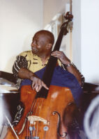 Art Davis playing the double bass in Los Angeles, California, July 1997 [descriptive]