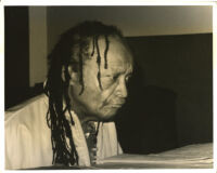 Cecil Taylor playing the piano in Los Angeles [descriptive]