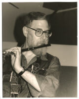 Lew Tabackin playing flute Los Angeles [descriptive]