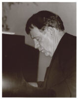 Pete Jolly playing the piano, Los Angeles, July 1999 [descriptive]