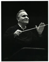 Bruno Walter conducting, 1949 [descriptive]