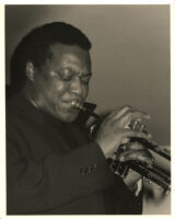 Wallace Roney playing the trumpet at the Catalina Bar & Grill in Hollywood, January 1997 [descriptive]