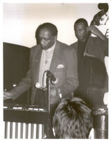 Milt Jackson with John Clayton at the Catalina Bar & Grill, Hollywood, February 1996 [descriptive]