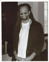 Bobby McFerrin wearing sunglasses, Los Angeles, September 1999 [descriptive]