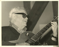 Toots Thielemans on guitar, Los Angeles [descriptive]