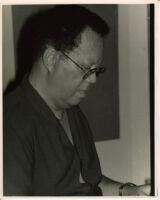 Cedar Walton playing the piano in Los Angeles, October 1996 [descriptive]