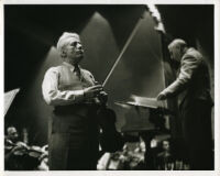 Fritz Kreisler in rehearsal with Vladimir Bakaleinikoff, 1947 [descriptive]