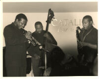 Wallace and Antoine Roney performing at the Catalina Bar & Grill in Hollywood, California, January 1997 [descriptive]