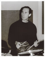 Joe LaBarbera playing drums in Los Angeles, February 1997 [descriptive]