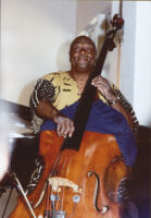 Art Davis playing the double bass in Los Angeles, California, July 1997 [descriptive]