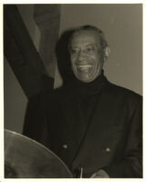 Max Roach on drums, Los Angeles, February 1998 [descriptive]