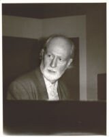 Mose Allison playing piano in Los Angeles, March 1996 [descriptive]