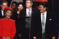 President Ronald Reagan and First Lady Nancy Reagan at Presidential Inauguration, 1981