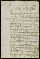 Contract for sale of land, Atzcapotzalco, 1738