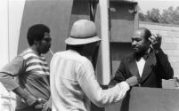 Harold Howard with Bobby Brooks and Kenny Barron at the Hollywood Bowl, 1983 [descriptive]