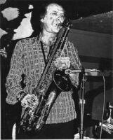 Warne Marsh playing saxophone, 1977 [descriptive]