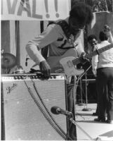 Albert Collins at the 1977 San Francisco Blues Festival [descriptive]