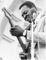 Cornelius Green (Lonesome Sundown) at the San Francisco Blues Festival [descriptive]