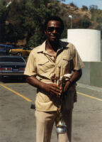 Oscar Brashear at the Hollywood Bowl, 1984 [descriptive]