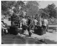 Horace Tapscott and the Pan Afrikan Peoples Arkestra performing at UCLA in 1981 [descriptive]