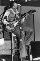 Pee Wee Crayton playing electric guitar, 1977 [descriptive]