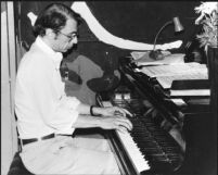 Dave Frishberg at the piano, 1979 [descriptive]