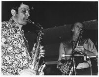 Art Pepper and Warne Marsh at Donte's, 1977 [descriptive]