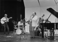 Gary Foster Quintet performing in 1980 [descriptive]
