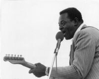 Lonesome Sundown (a.k.a. Cornelius Green) at the San Francisco Blues Festival, 1978 [descriptive]