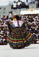 Tlaxiaco, dancing with skirts, 1982 or 1985