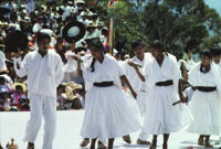 San Pedro Cajonos, dancers, 1985