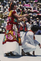 Tehuantepec, dancers [blurred], 1985