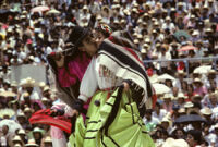 Ejutla de Crespo, couples dancing, 1982