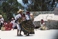 Tlaxiaco, dancing with skirts, 1982 or 1985