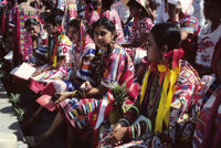 Tuxtepec, women sitting with pineapples, 1985