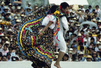 Tlaxiaco, dancing with skirts, 1982 or 1985