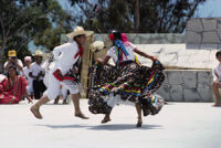 Tlaxiaco, dancing with skirts, 1982 or 1985