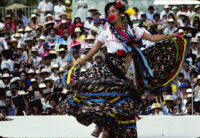 Tlaxiaco, dancing with skirts, 1982 or 1985