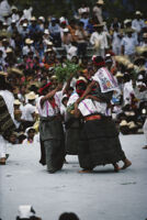 Santa Catarina Estetla, dancers holding leaves, 1985