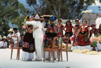 Juchitan, dancers and chairs, 1982 or 1985