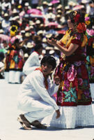 Tehuantepec, dancers [blurred], 1985