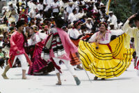 Ejutla de Crespo, dancing with skirts, 1985