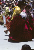 Ejutla de Crespo, dancing with skirts, 1985