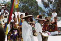 Juchitan, procession, 1982 or 1985