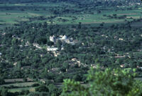 Oaxaca, aerial view, 1982 or 1985