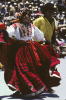 Ejutla de Crespo, dancing with skirts, 1985